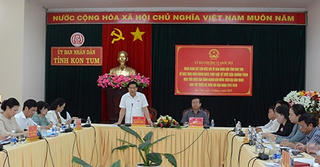 Ủy ban Thường vụ Quốc hội làm việc với UBND tỉnh Kon Tum