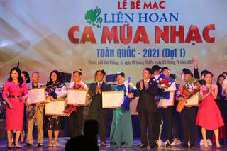 Bế mạc Liên hoan Ca Múa Nhạc toàn quốc 2021 đợt 1