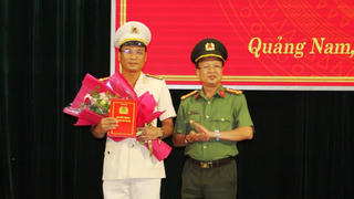 Công an Quảng Nam có tân Phó Giám đốc