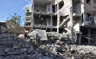 Đánh bom rung chuyển Syria, hàng chục người thương vong