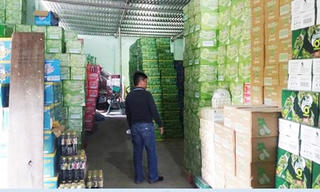 Xử phạt doanh nghiệp trữ trà thảo mộc có cặn