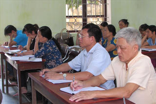 Những người đi đầu ở khu dân cư