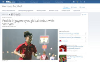 'Ronaldo của ĐT nữ Việt Nam' được FIFA ca ngợi