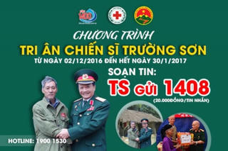Tri ân chiến sĩ Trường Sơn