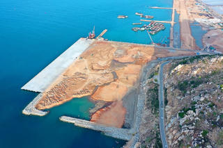 Vượt khó thi công, Cảng Cà Ná tại Ninh Thuận sắp vận hành