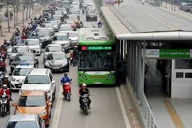 Đề xuất cho các phương tiện đi vào làn của buýt nhanh