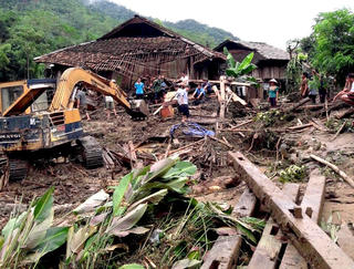Mưa lớn gây thiệt hại tại Tuyên Quang