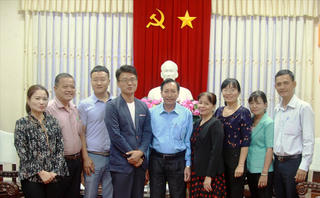 MTTQ Cần Thơ tiếp đoàn nhà báo tỉnh Jeollanamdo – Hàn Quốc