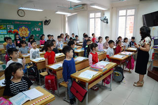 Học sinh tiểu học được đánh giá theo 3 mức