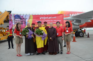 Vietjet đồng hành cùng Tăng đoàn Phật giáo