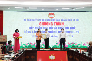 Tiếp nhận 11,370 tỷ đồng ủng hộ công tác phòng, chống dịch Covid-19