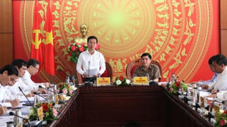 Trưởng ban Tuyên giáo Trung ương Võ Văn Thưởng làm việc tại Đắk Lắk