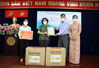 TP HCM: Tiếp nhận và phân phối hàng hỗ trợ công tác phòng, chống dịch