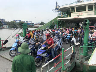 Phà Cát Lái tăng cường 300 chuyến/ngày phục vụ khách dịp 2-9