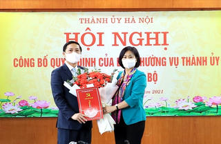 Giám đốc Sở TTTT Hà Nội làm Bí thư Huyện ủy Mê Linh