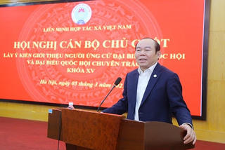 Liên minh Hợp tác xã Việt Nam giới thiệu 2 người ứng cử ĐBQH khóa XV