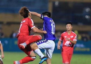 Văn Quyết lĩnh thẻ đỏ, Hà Nội FC vẫn thắng Viettel ở trận derby