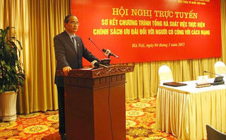 Tổng rà soát chính sách đối với người có công: Không được lãng quên