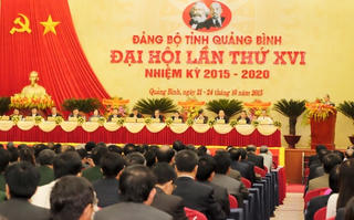 Ông Hoàng Đăng Quang trúng cử Bí thư Tỉnh ủy Quảng Bình