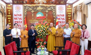 Giáo hội Phật giáo Việt Nam tích cực hưởng ứng Đại hội MTTQ các cấp
