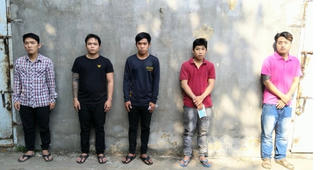 An Giang: Bắt 5 đối tượng chống người thi hành công vụ