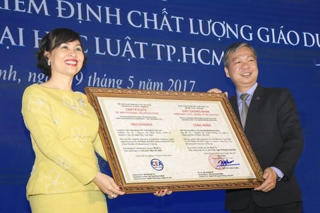 Đại học Luật TP HCM: Thêm vai trò kiểm định chất lượng giáo dục
