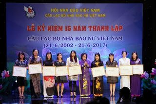 CLB Nhà báo nữ Việt Nam: Kỷ niệm chặng đường 15 năm hoạt động sôi nổi