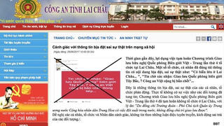 Thông tin 7 chiến sĩ công an bị bắn chết tại Lai châu là bịa đặt