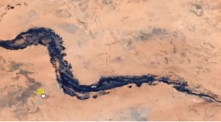 ‘Hóa thạch rồng’ giữa sa mạc