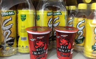 Dừng lưu thông 3 lô hàng nước giải khát C2, Rồng Đỏ
