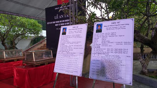 Đớn đau tiễn biệt 3 người con về nơi đất mẹ