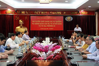 Không bổ nhiệm cán bộ bằng lấy phiếu tín nhiệm