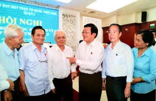 Để phong trào thực chất của Mặt trận