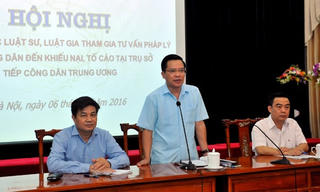 Tư vấn miễn phí hơn 1.600 vụ việc tại Trụ sở tiếp công dân TW