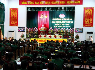 Đại hội đại biểu Đảng bộ Quân sự tỉnh Đắk Lắk lần thứ XI, nhiệm kỳ 2015-2020