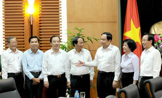 Xứng đáng là Cụm thi đua 'đầu tàu' trong triển khai công tác Mặt trận