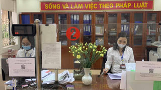 Hà Nội: Đồng loạt khai báo y tế bằng mã QR Code