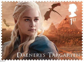 'Game of Thrones' của Mỹ được lên tem