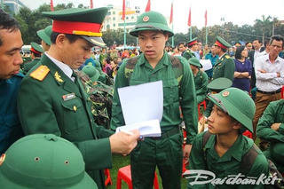 Nghệ An: Hơn 3.000 tân binh lên đường nhập ngũ