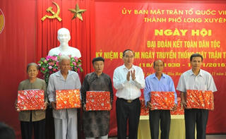 BẢN TIN MẶT TRẬN: Ngày đặc biệt tại khu di tích Bác Tôn