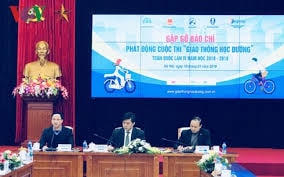 Phát động cuộc thi Giao thông học đường lần thứ 4