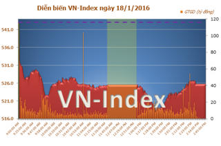 VNIndex mất gần 17 điểm