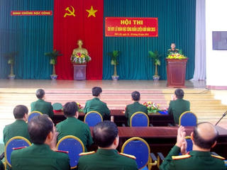 Hội thi Chỉ huy Lữ đoàn Đặc công huấn luyện giỏi năm 2015