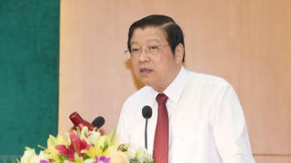 Trưởng ban Nội chính Trung ương Phan Đình Trạc làm việc tại Phú Thọ