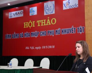 Phụ nữ khuyết tật cần được tôn trọng, trợ giúp hơn nữa