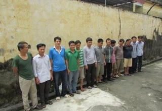 Thanh Hóa: Bắt nhóm đối tượng sát phạt nhau trên chiếu bạc