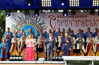 Cộng đồng Việt Nam tại Ucraina tham gia Hội chợ thường niên Sorochinsky Yarmarok