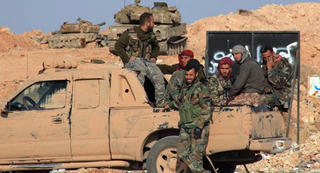 Không quân Nga phá hủy căn cứ IS gần thủ đô Syria