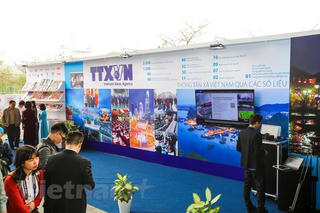 [ẢNH] Không gian trưng bày đặc sắc tại Hội báo toàn quốc 2018