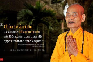 Đại lão hòa thượng Thích Phổ Tuệ: Khiêm nhường và giản dị